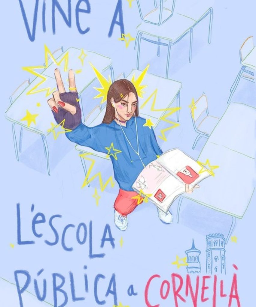 VINE A L'ESCOLA PUBLICA DE CORNELLA